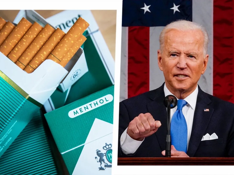 Biden will veto law preventing the FDA from banning menthol cigarettes